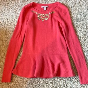 Banana Republic Jeweled Sweater Size Small